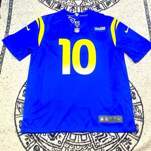 Nike NFL Los Angeles Rams Blue Home Jersey // C Kupp 10 // Large // EUC